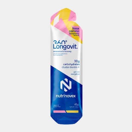 LONGOVIT 360 GEL FRESA PLTANO 45gr