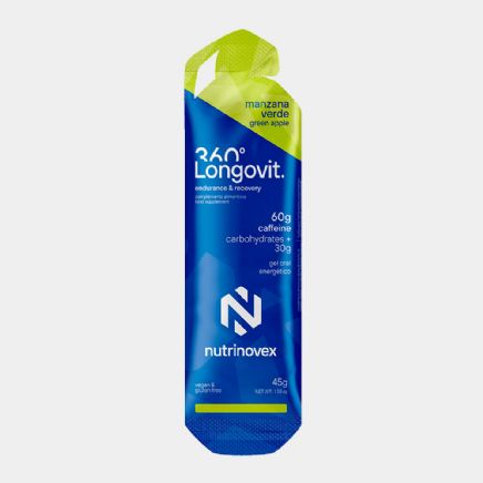 LONGOVIT 360 GEL MANZANA CAFFEINE 45gr