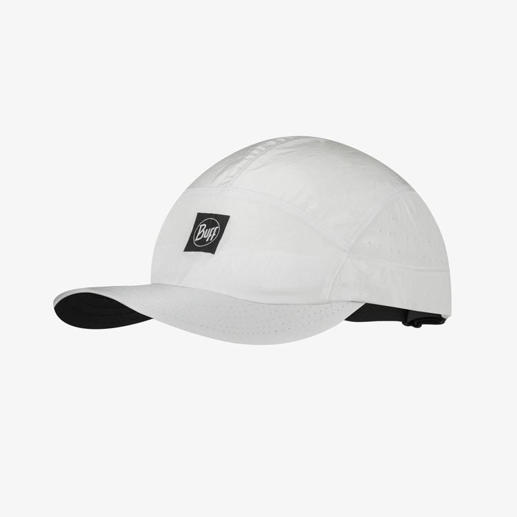 5 PANEL GO CAP SOLID WHITE