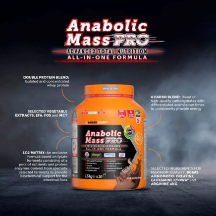 ANABOLIC MASS PRO CHOCO 1600gr