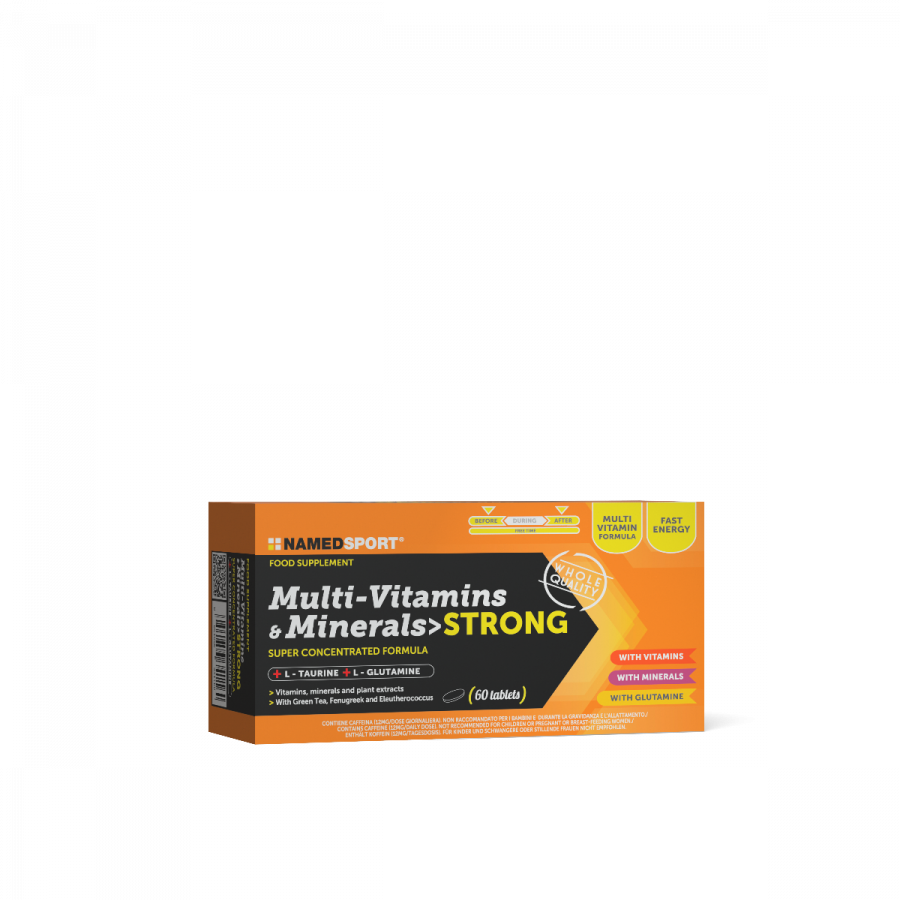 MULTI-VITAMINS & MINERALS STRONG 60cap