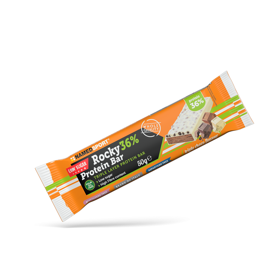 ROCKY 36 PROTEIN BAR TRIPLE CHOCO 50gr